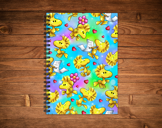 Cahier de notes - Oiseau jaune1