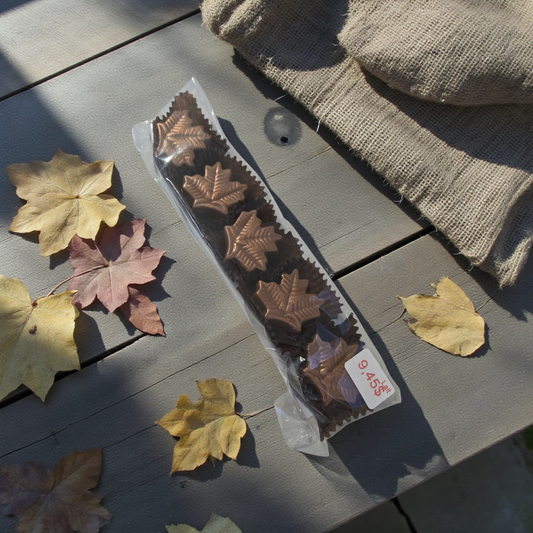 Bouchées chocolat belge & beurre érable