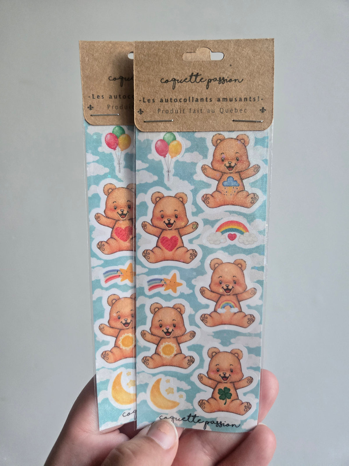 Jolis autocollants par Coquette et passion
