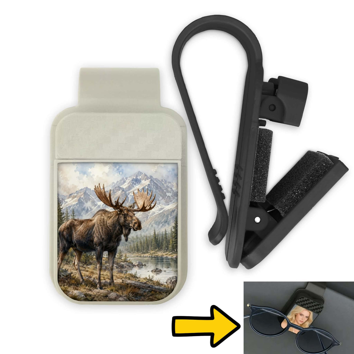 Porte-lunette pour voiture - Orignal