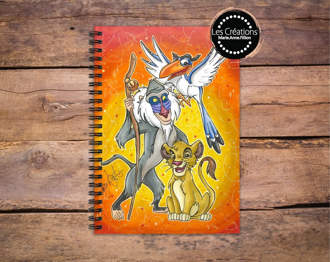 Cahier de note par Marie-Anne Fillions