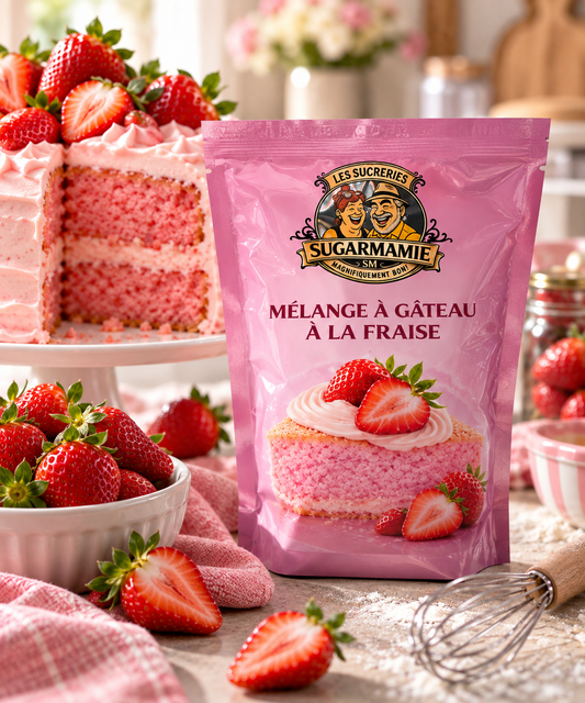 Mélange à gâteau - Fraise