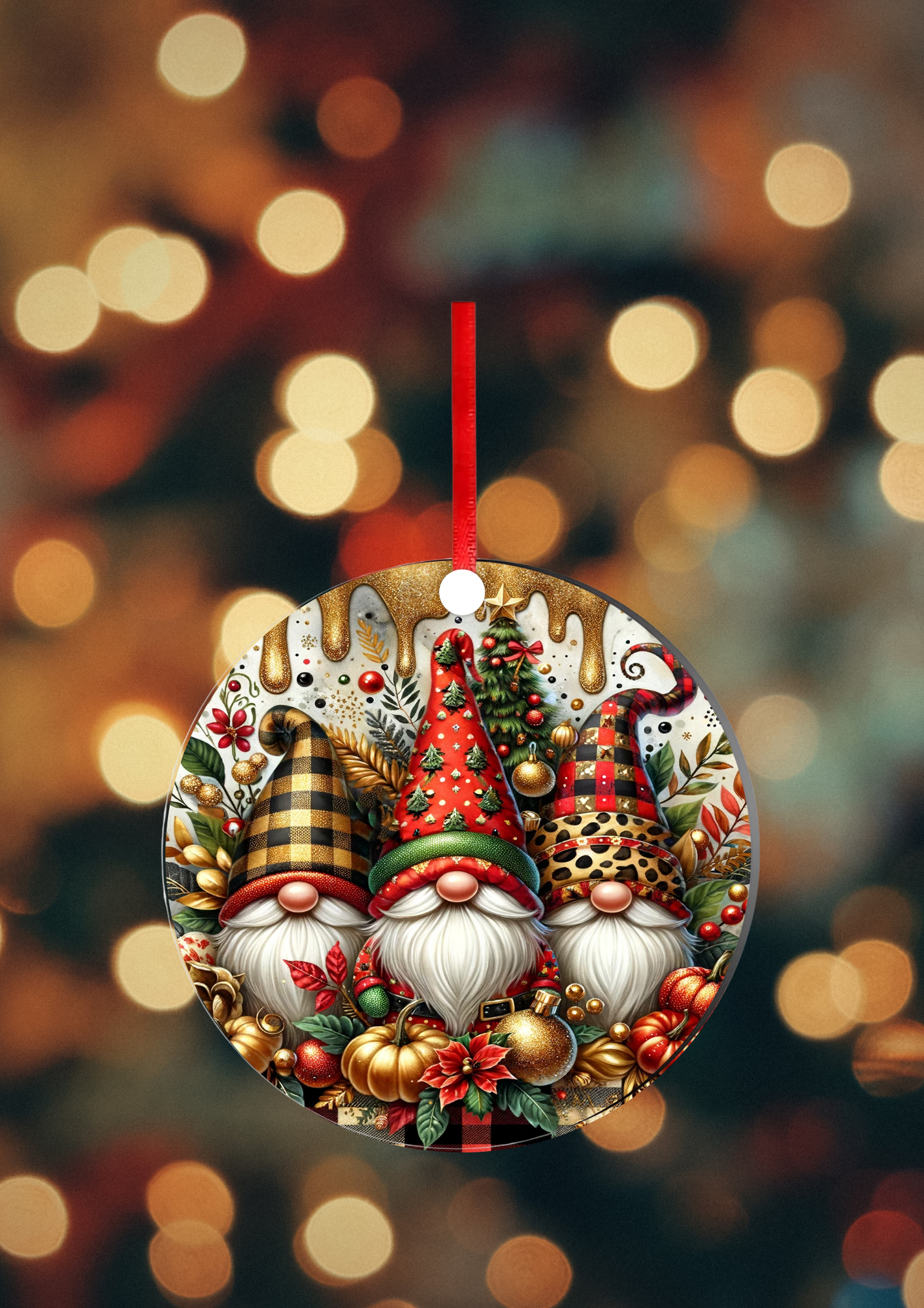 Boule de Noël  - Gnome