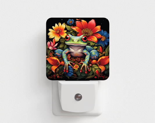 Veilleuse - Grenouille fleur