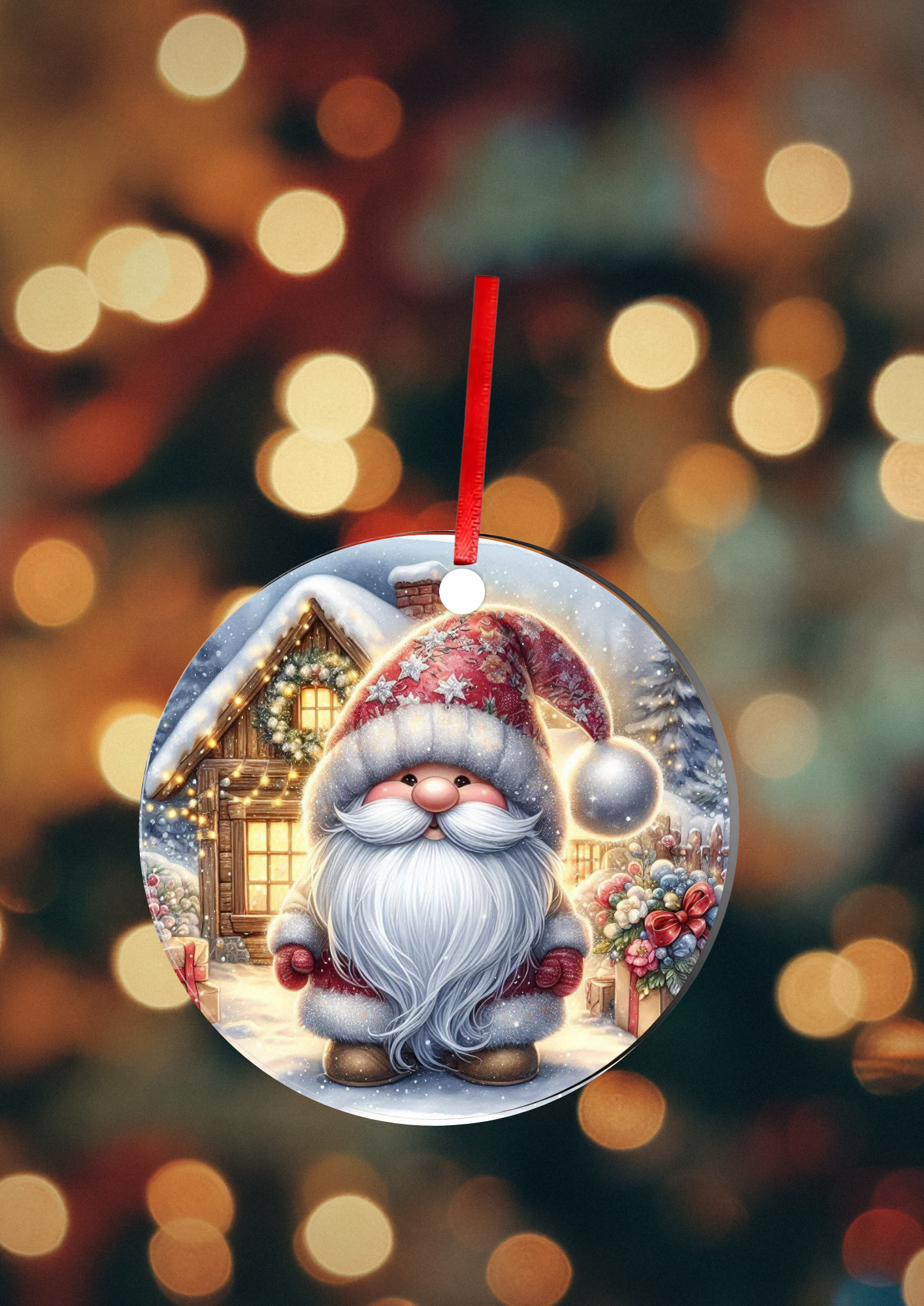Boule de Noël  - Bonhomme de neige