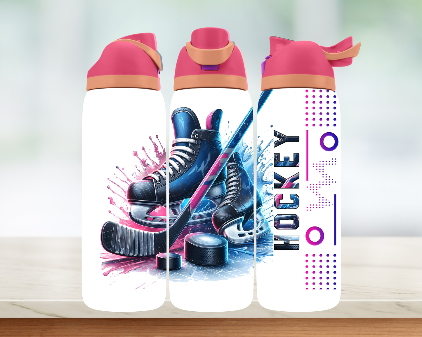 Bouteille style Owala - Hockey Féminin