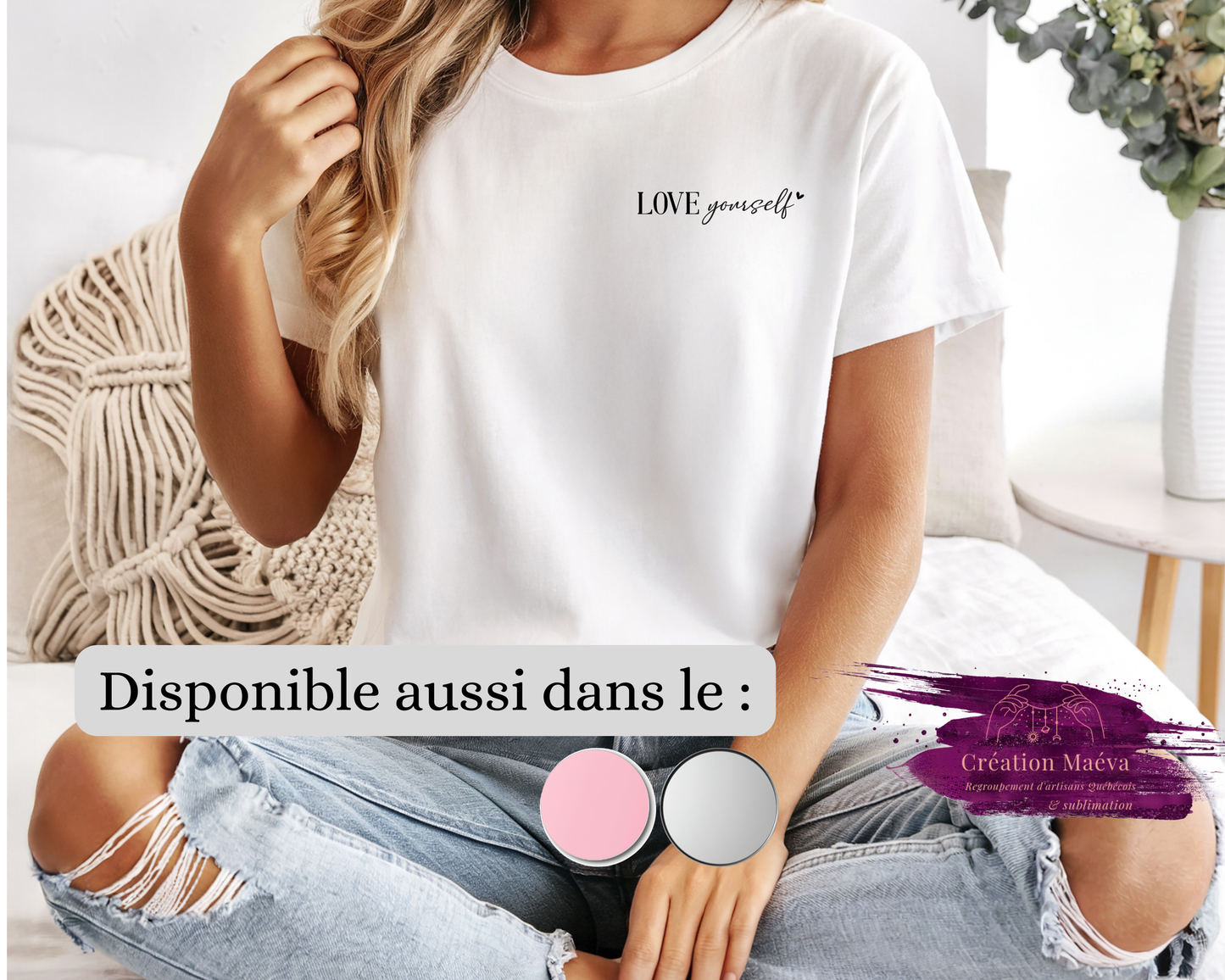 Chandail sublimé - Love yourself