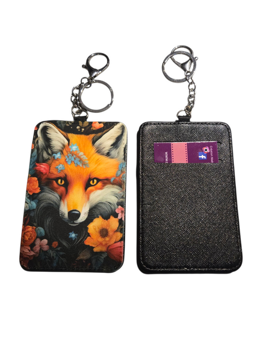 Porte-carte sublimé - Renard