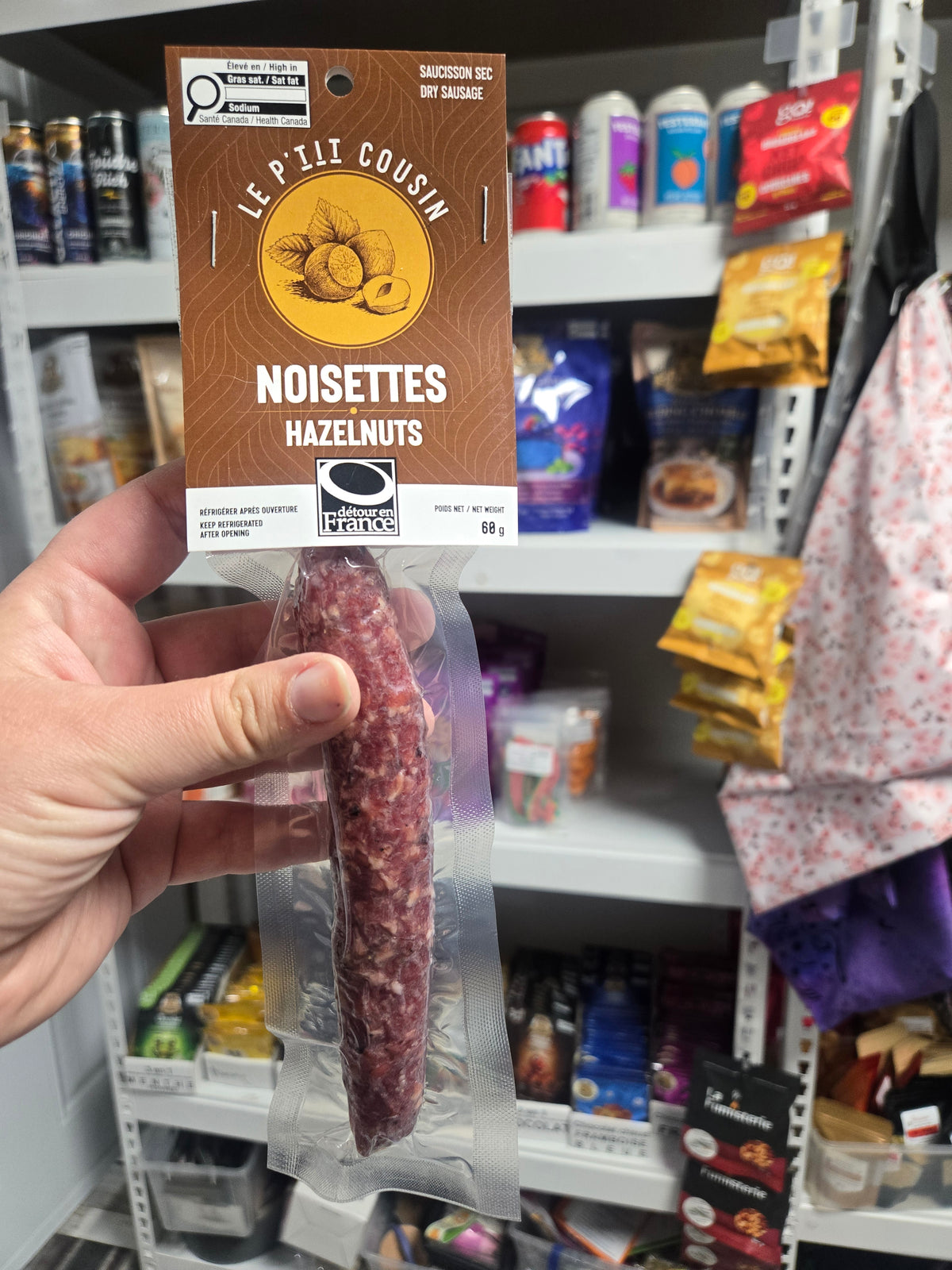 Saucisson - Noisettes
