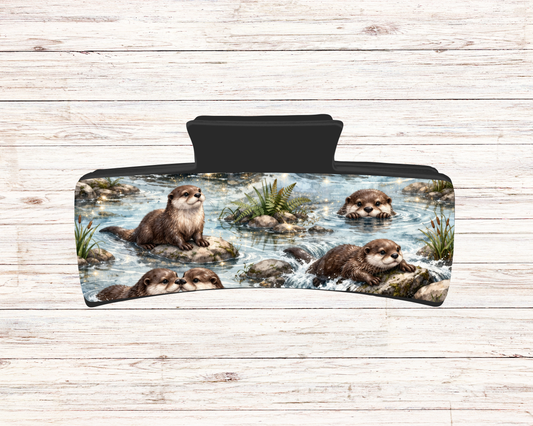 Pince à cheveux - Loutre