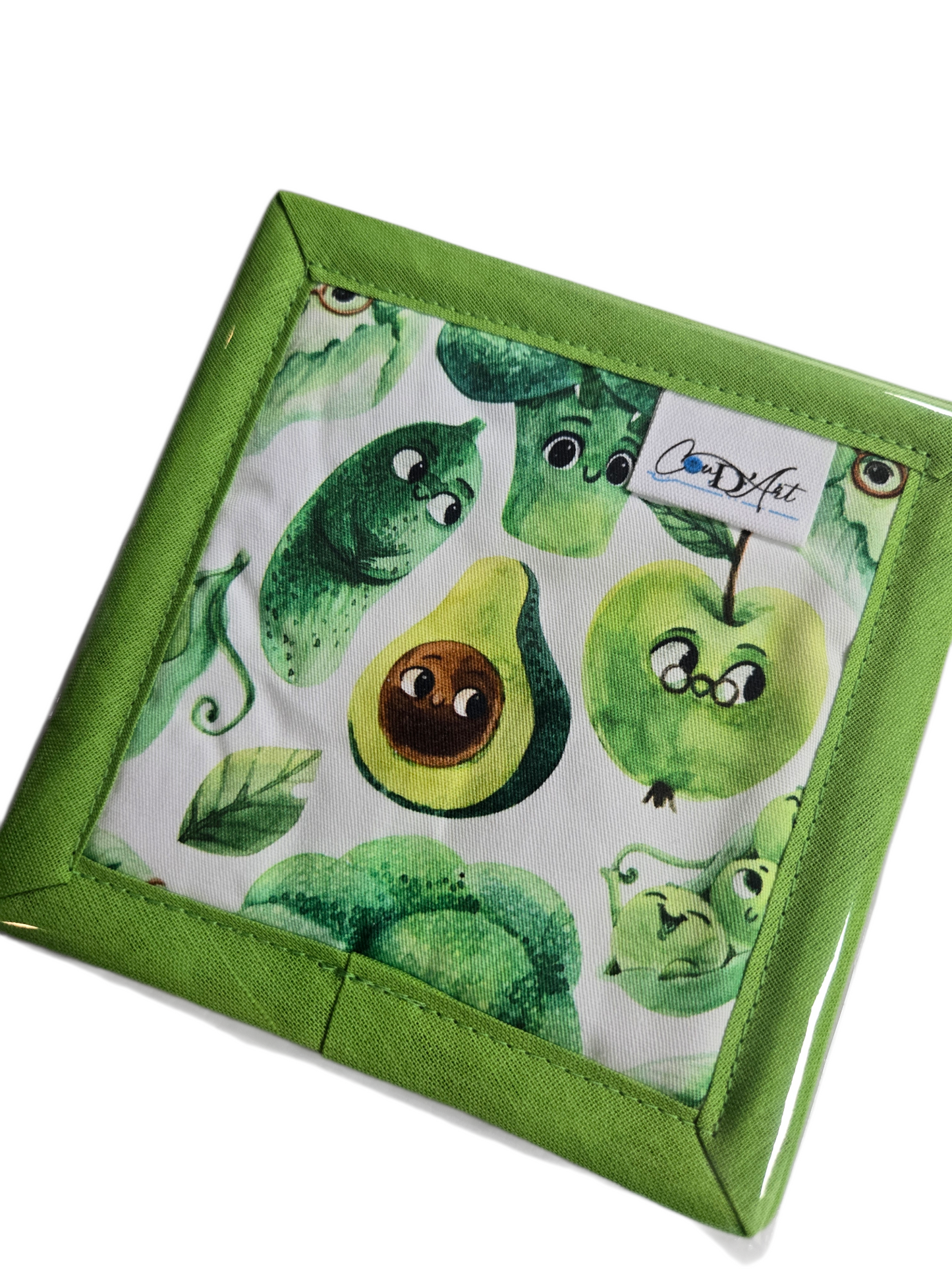 Sous-verre en tissus - Par Coud-Art
