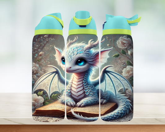 Bouteille style Owala - Dragon livre