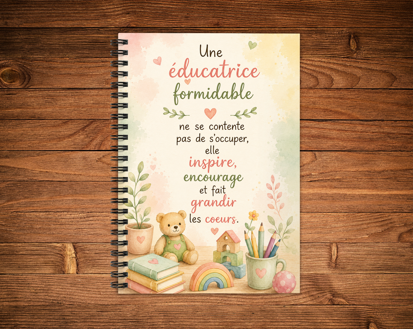 Cahier de notes - Éducatrice formidable