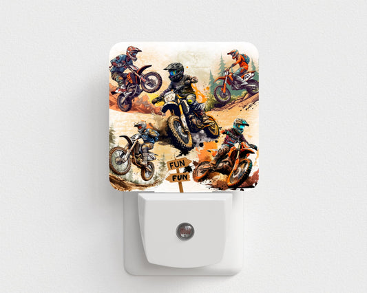 Veilleuse multi motocross