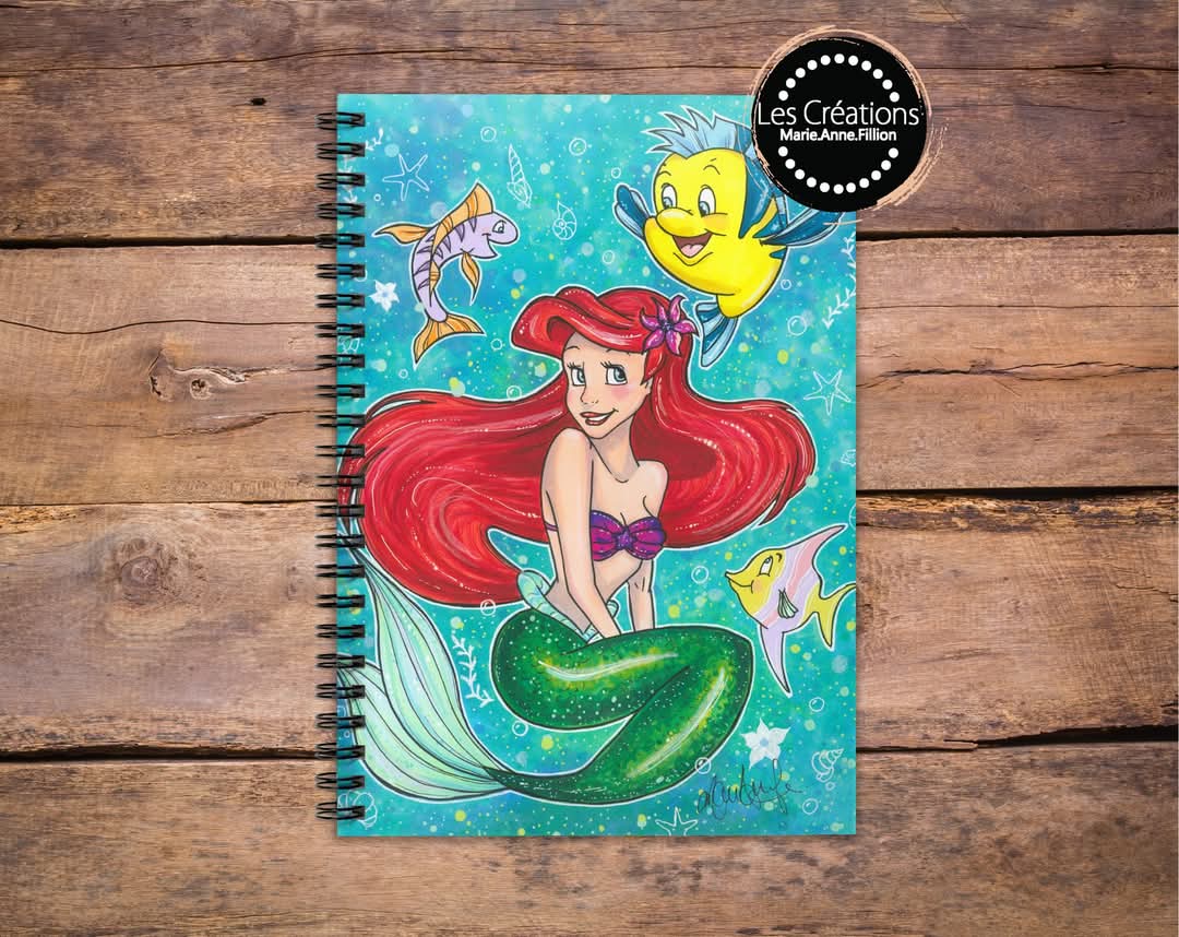 Cahier de note par Marie-Anne Fillions