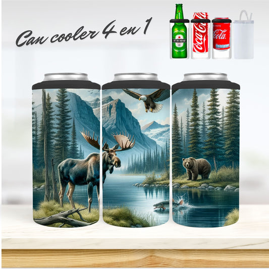 CAN COOLER 4 en 1 - Paysage