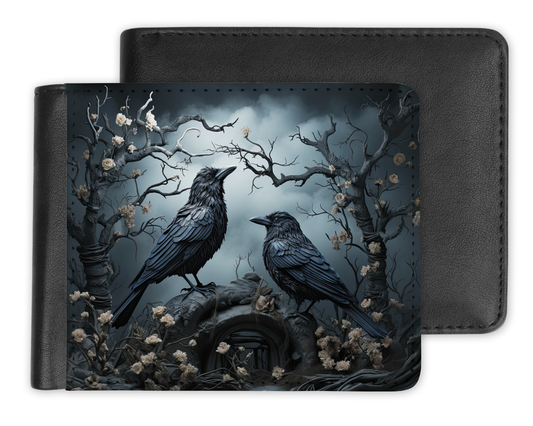 Porte-feuille pour homme - Corbeau