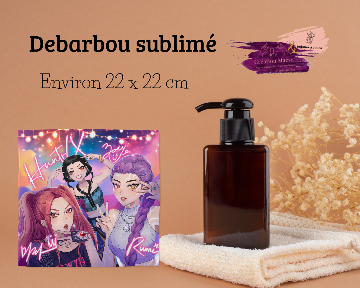 ✨ Les merveilleuses débarbouillettes sublimées