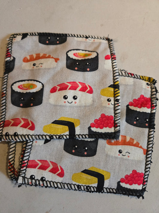 Lingette démaquillante - Sushi