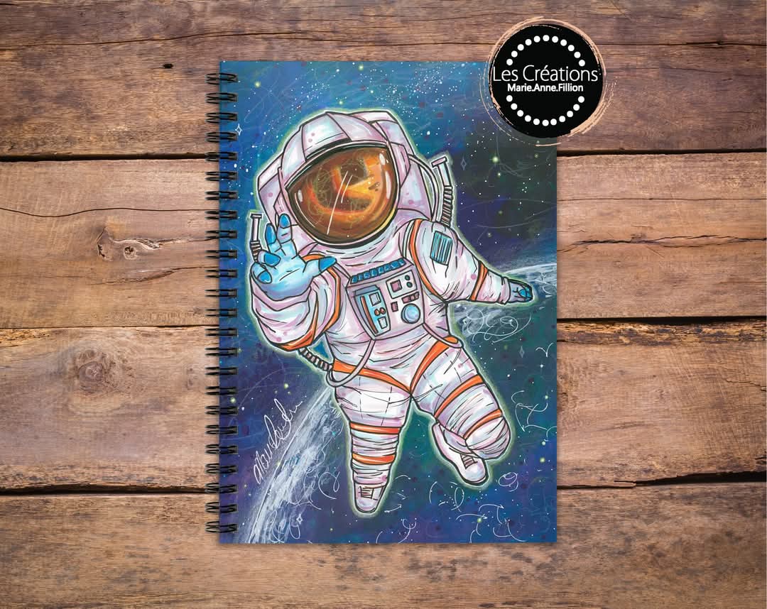 Cahier de note par Marie-Anne Fillions