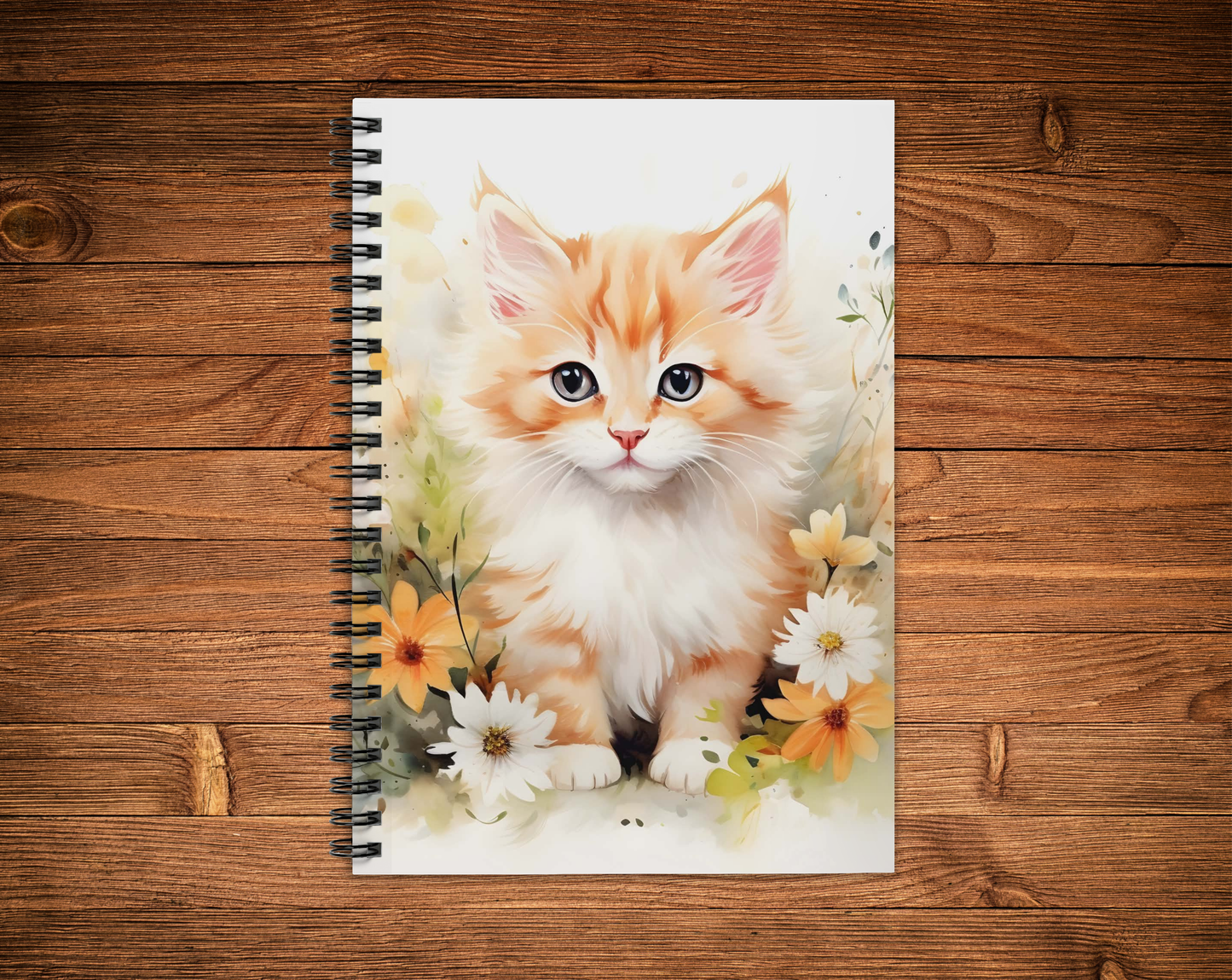 Cahier de notes - Chat Roux
