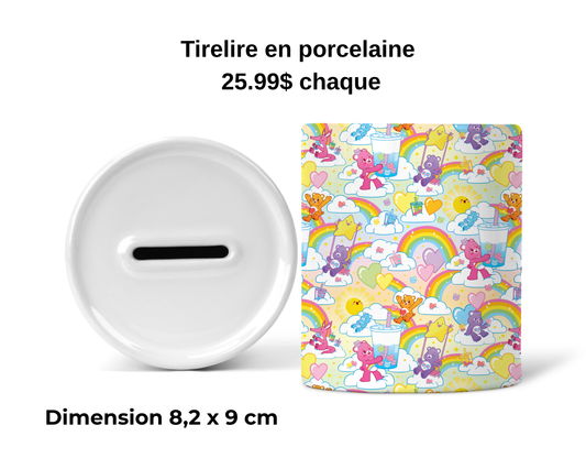 Tirelire - Ourson calin