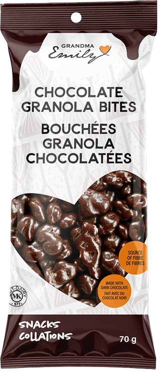 Bouchées de granola chocolaté