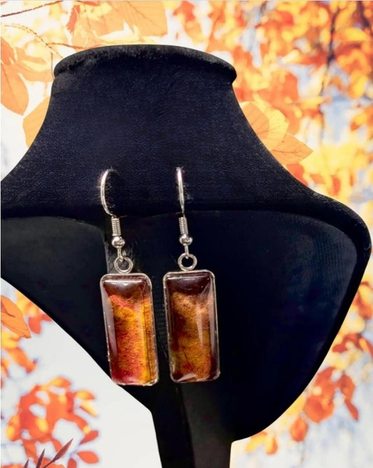 Boucles d'oreilles - Feuillia