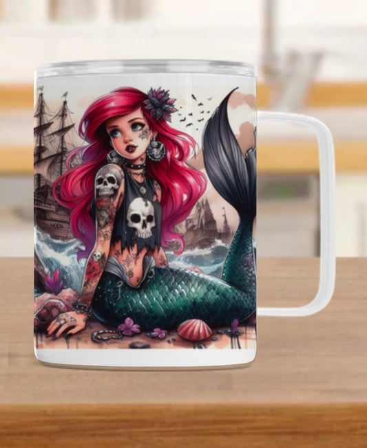 Tasse isotherme - Sirène & Crâne