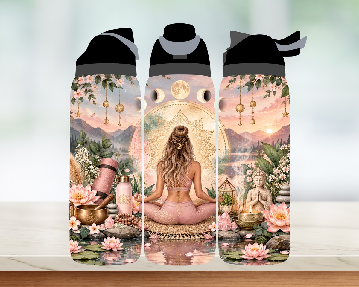PNG Sublimation - Zen Rose  formats d'images + 3 mocked up)