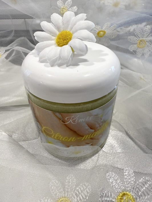 Exfoliant Citron-menthe pour pieds