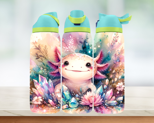 Bouteille style Owala - Axolotl