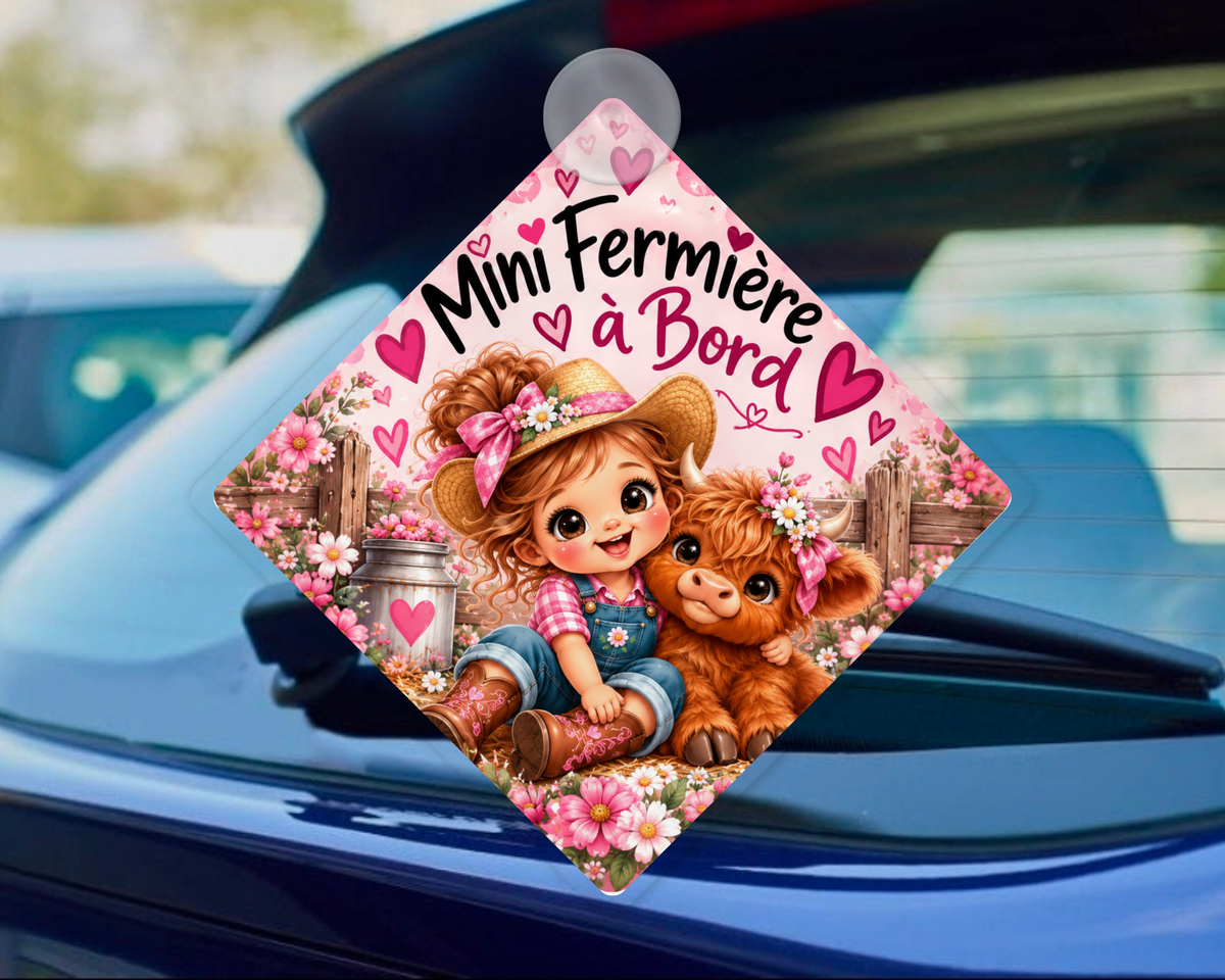 🚗👶 BÉBÉ À BORD – fermière