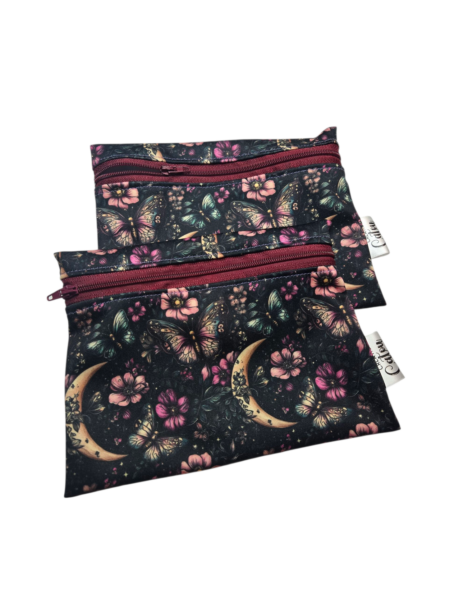 Sac collation - Par Catou - Papillons & Lunes