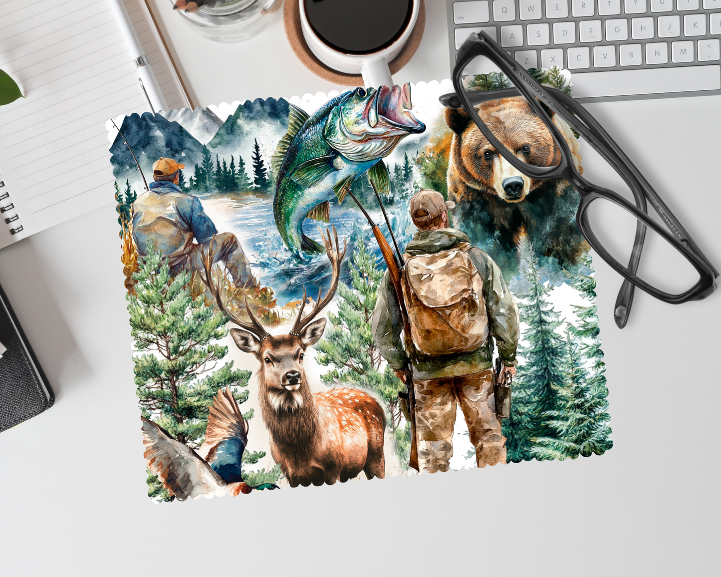 Linge lunette - Animaux