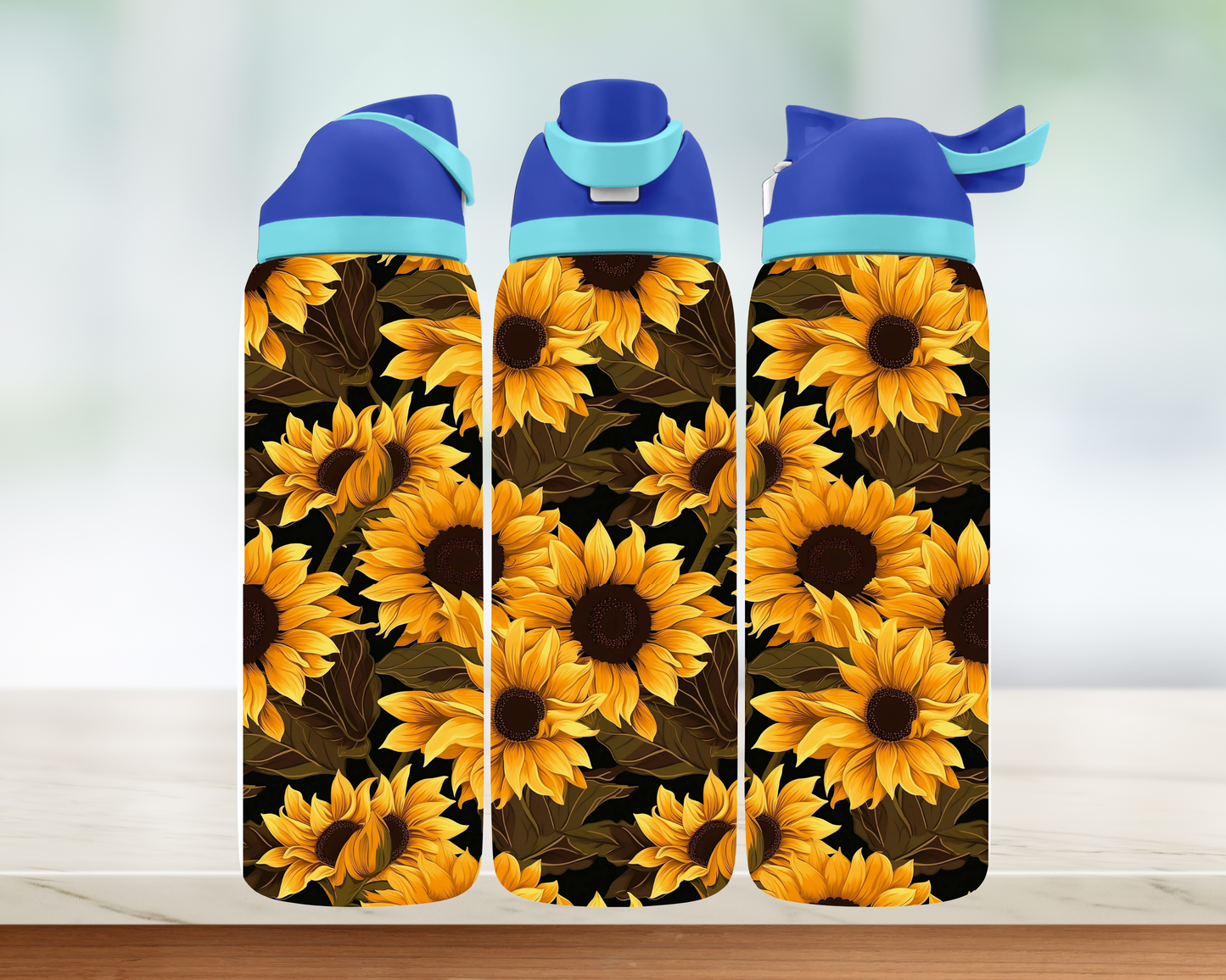 Bouteille style Owala - Tournesol