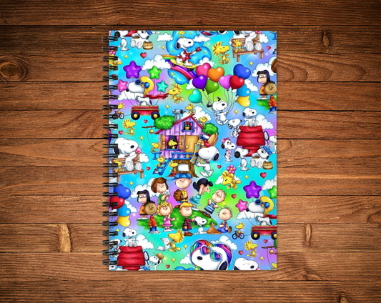 Cahier de notes - Chien Heureux2