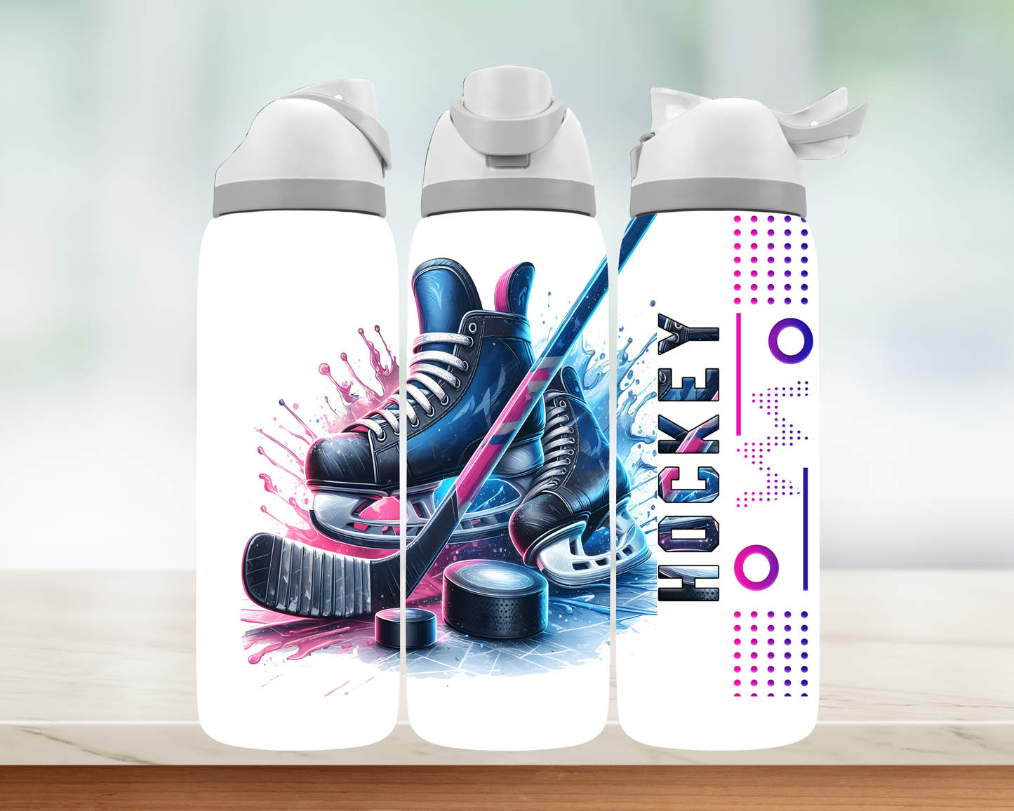 Bouteille style Owala - Hockey Féminin