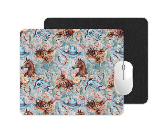 Tapis de souris - Vache Country