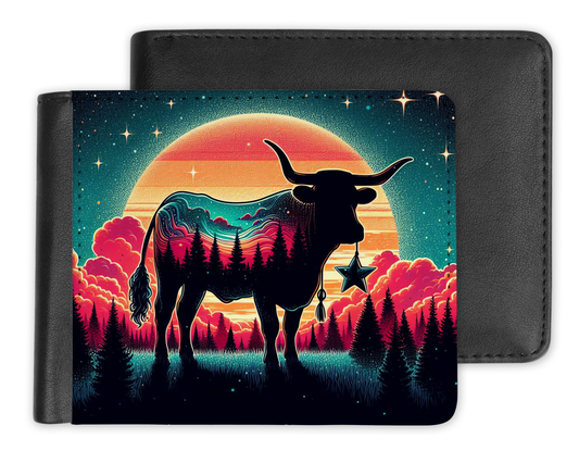 Porte-feuille pour homme - Taureau