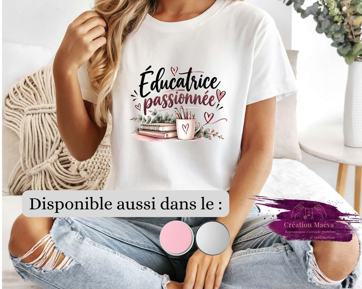 Chandail sublimé - Éducatrice passionnée