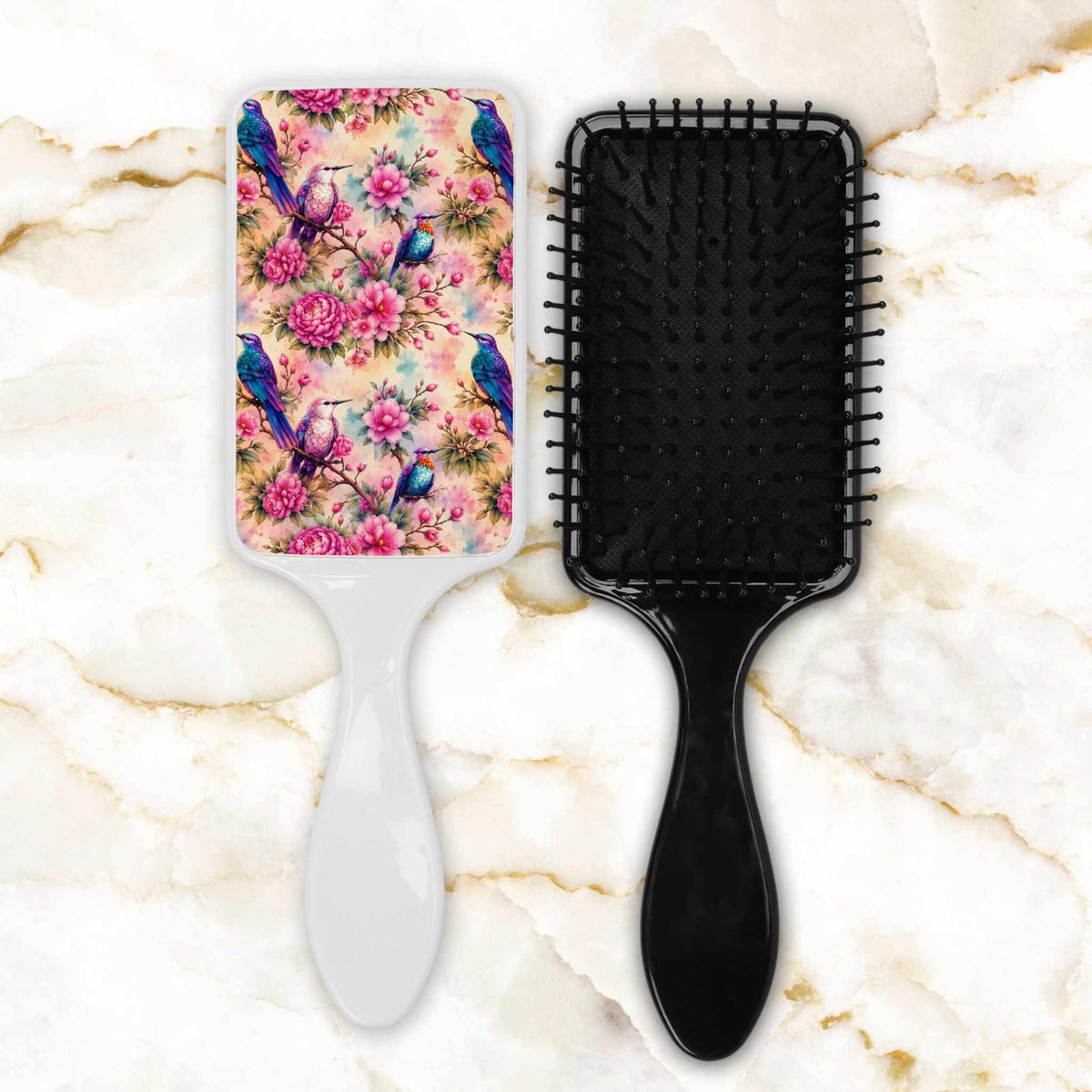 Brosse à cheveux - Oiseaux
