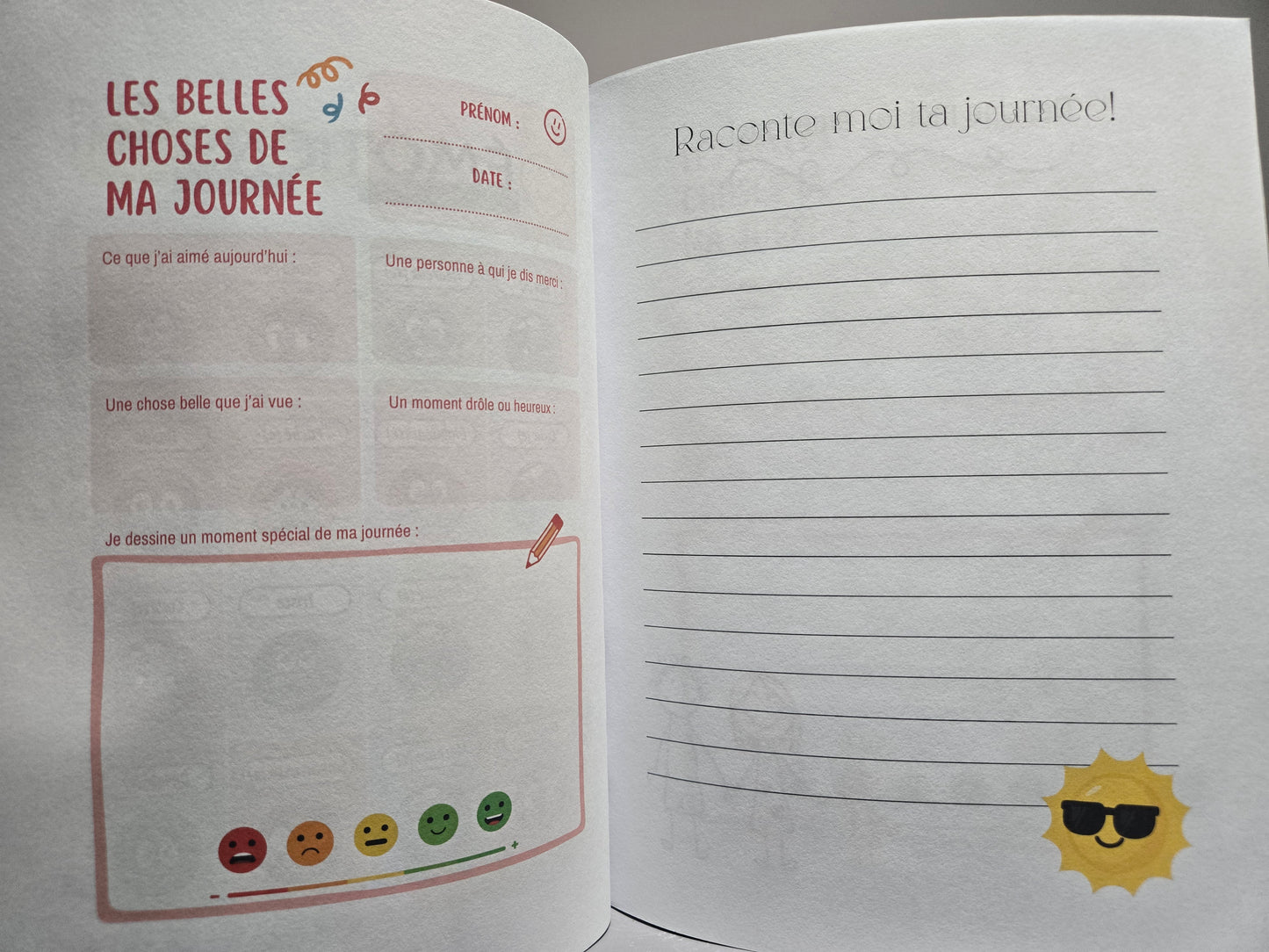 Livre des émotions – à remplir