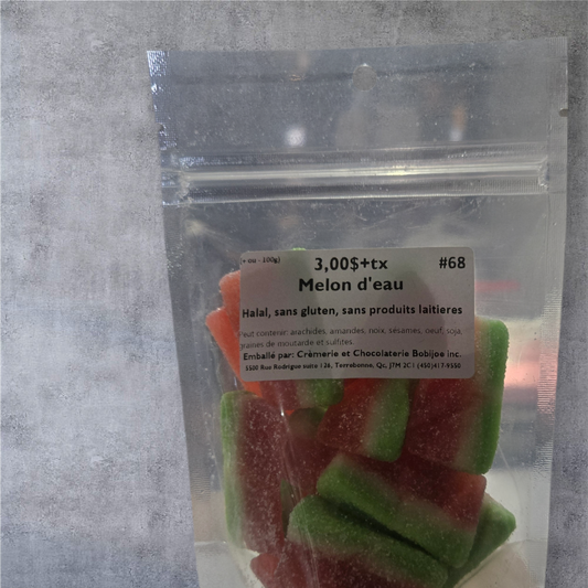Bonbon - Tranche de melon d'eau