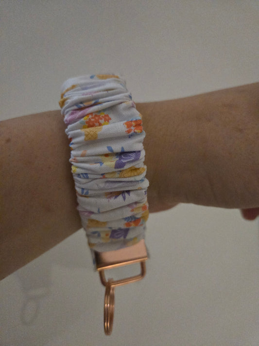 Bracelet porte-clé - Fleur