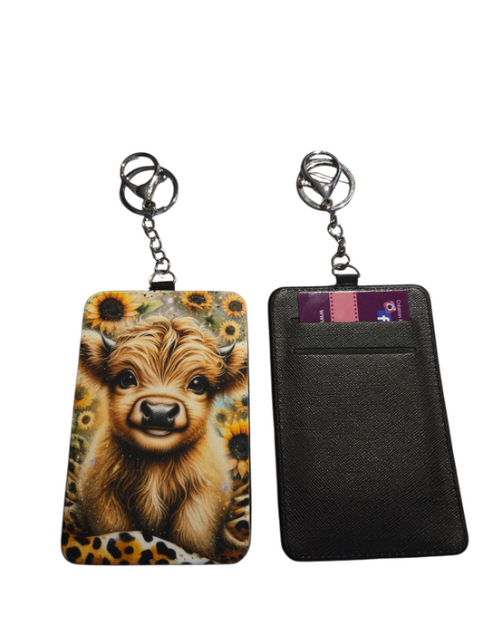 Porte-carte sublimé - Vache