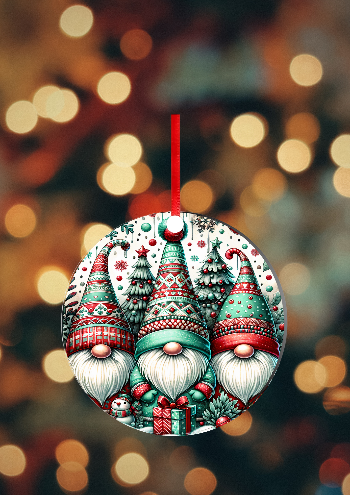 Boule de Noël  - Gnome