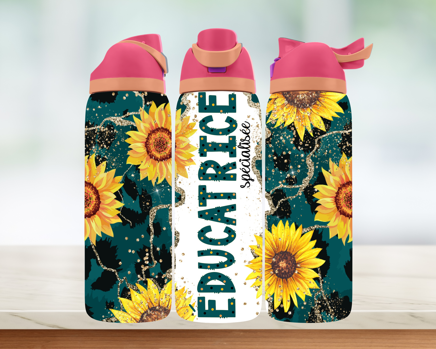 Bouteille style Owala - Éducatrice Spécialisée