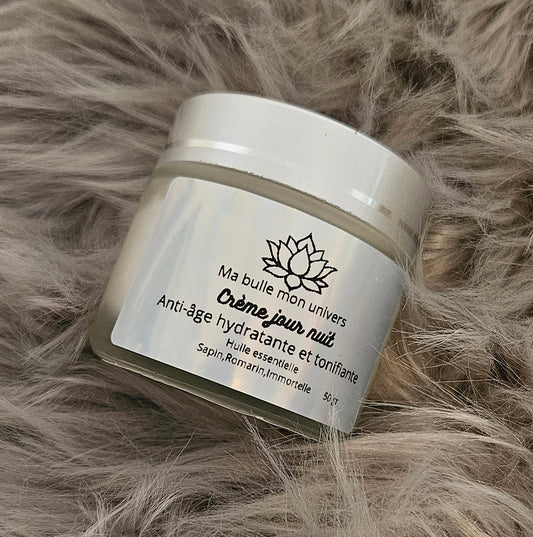 Crème de jour avec huiles essentielles - Par ma bulle