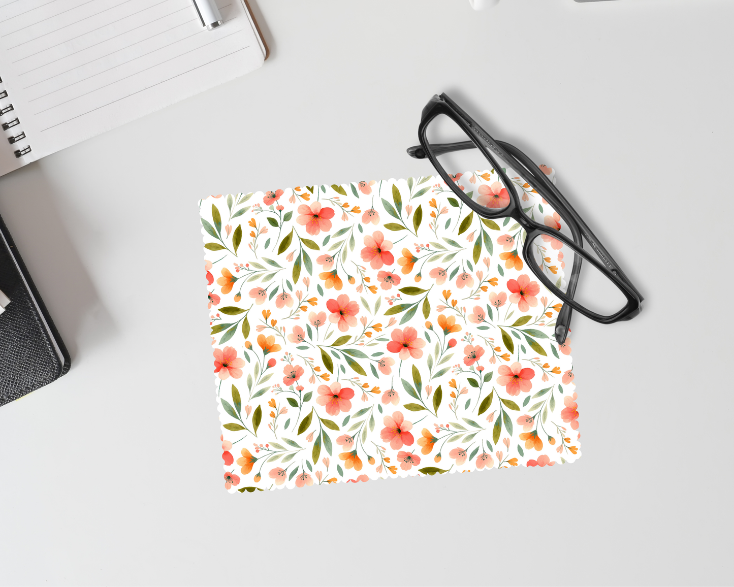 Linge lunette -  fleur